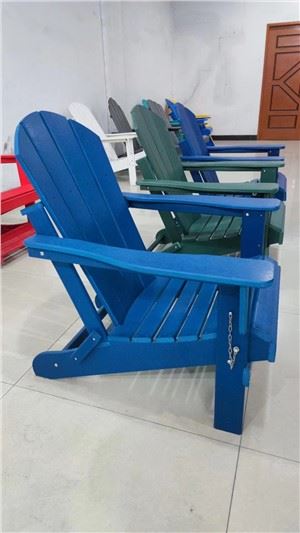 HDPE Classic Sab nraum zoov Adirondack Chair